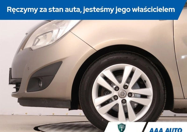 Opel Meriva cena 25000 przebieg: 95244, rok produkcji 2011 z Czerwieńsk małe 254